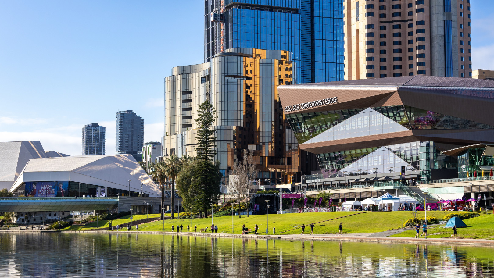 Adelaide city by day